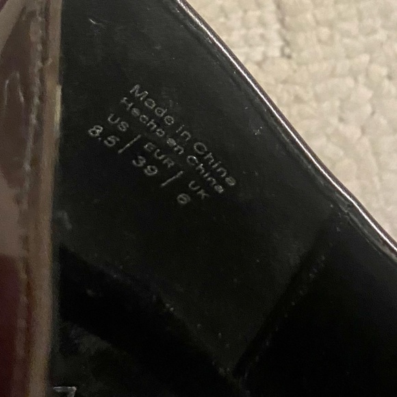 •SOLD• NWOT Aldo Patent Leather Oxford Loafers - Picture 10 of 10